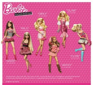 tipos de barbies nombres