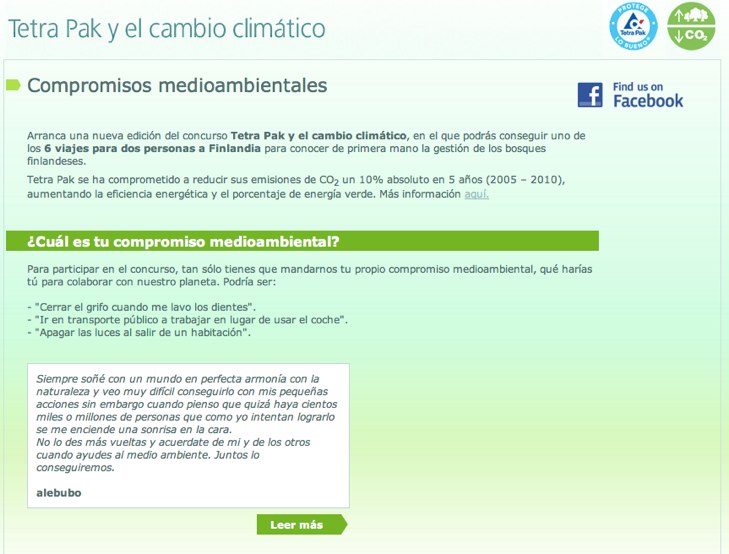 Tetra Pak y el cambio climático