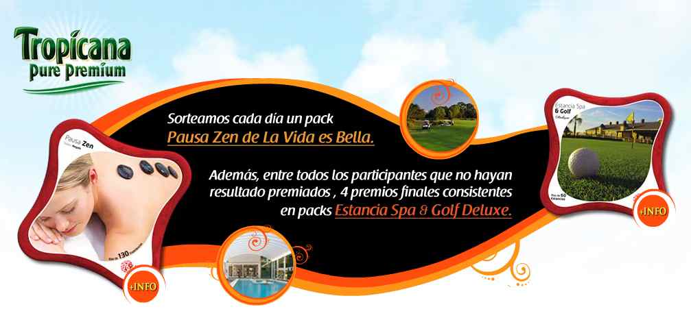 Sorteo de estancias con spa y hoteles con cancha de golf