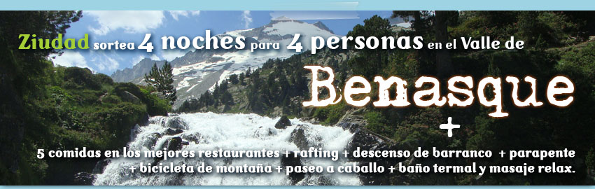 Sorteo de estancias en valle de benasque