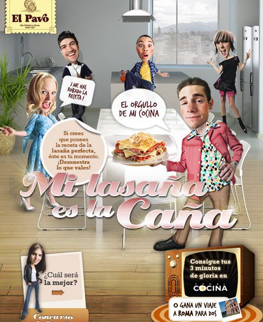 Sorteo de viaje a Roma  -  Gallina Blanca