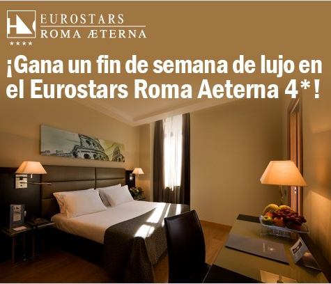 Sorteo gratis de estancias en Eurostars