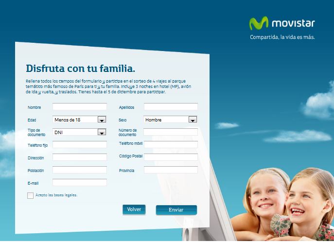 Sorteo Movistar