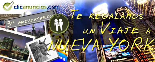 Sorteo de viaje a Nueva York