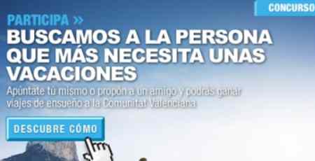 Sorteo de un viaje a valencia