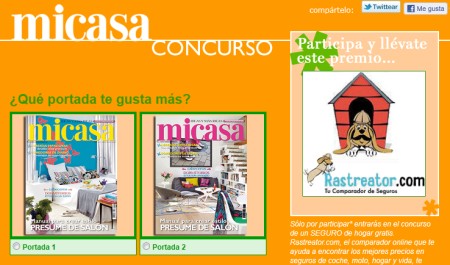 Sorteo de Revista Mi Casa