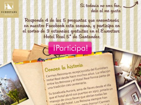 Sorteo de estancia de hotel Eurostar