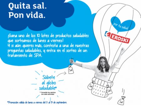 Sorteo de Eroski Quita Sal Pon Vida