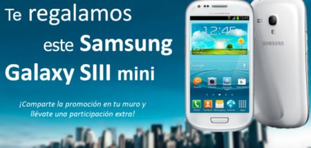 Sorteo Gratis de Samsung SIII mini