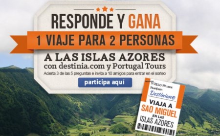 Sorteo de viaje a Portugal